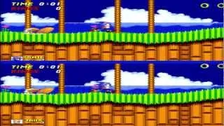 Sonic The Hedgehog 2 (Sega Genesis/PS3) 2 Player VS. (Popoman100 vs. SlientkilerX)