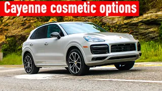 Porsche Cayenne cosmetic options