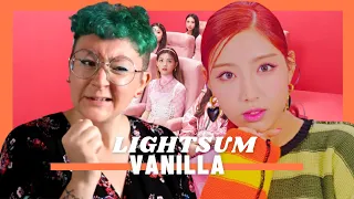 LIGHTSUM(라잇썸) - 'Vanilla' Official Music Video REACTION (french)🇧🇪