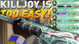 VALORANT - Killjoy Defending is TOO EASY! - Killjoy Ranked Gameplay