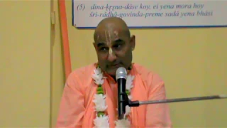 HH Bhakti Brhat Bhagavata Swami. Sunday Feast Lecture. Trinidad. 06/05/18.