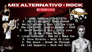 Mix Alternativo+Rock 2022 (AvrilLavigne, JustinBieber, Guetta, A-ha, TheDoors, LedZeppelin, Osborne)