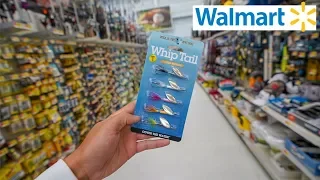 Walmart BUDGET Fishing Lure Challenge!! (Surprising!)