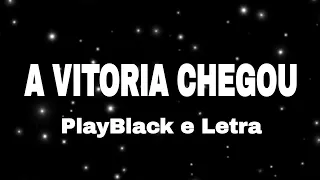 A VITORIA CHEGOU ///AURÉIA DOURADO /// PLAYBLACK E LETRA