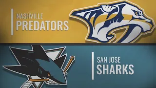 Нешвилл -  Сан-Хосе | НХЛ обзор матчей 09.11.2019г. | Nashville Predators vs San Jose Sharks