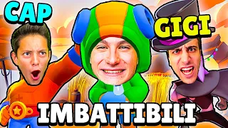 IL TRIO LEGGENDARIO DI BRAWL STARS SU YOUTUBE! SIAMO IMBATTIBILI W/Captainblazer e Gigi