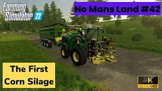 FS22🔸Making corn silage, defect with harvesting🔸No Mans Land Timelapse #42🔸Farming Simulator 22🔸4K