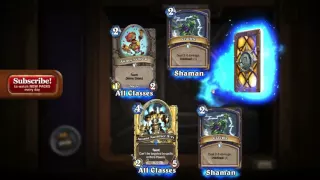 1 Golden Rare & 1 Rare Hearthstone Cards! Hearthstone Packs Opening Daily, Oct 15