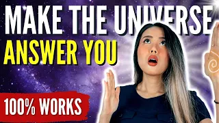 How To Ask The Universe & Receive Answers Within 22 Minutes [WORKS 100% OF THE TIME]