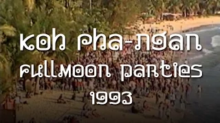 Koh Phangan Full Moon Party 1993, february & march