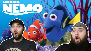 FINDING NEMO (2003) TWIN BROTHERS FIRST TIME WATCHING MOVIE REACTION!