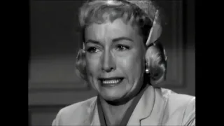 RADIO ACTRESS VIRGINIA GREGG grilled by Perry Mason