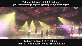 ENG/ROM/KOR Lyrics: 7 Wonder Girls - Tell Me