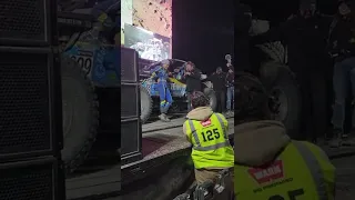 Light Bright finishing 2022 King of the Hammers. on stage.