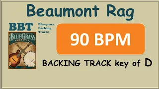 Beaumont Rag 90 BPM bluegrass backing track