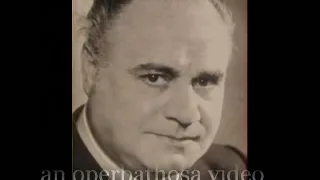 Beniamino Gigli Enrico Toselli "Serenata" Version 1 1926 New Jersey