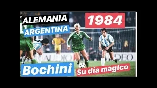 Bochini y su noche. Alemania-Argentina de 1984. Histórico. #MundoMaldini