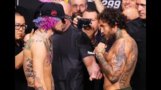 #UFC299 Careos Ceremonia Pesaje