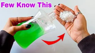 Mix Detergent with Salt !! You will not believe the results!!!
