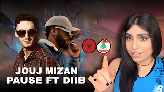 🇱🇧 🇲🇦 | PAUSE - JOUJ MIZAN Ft. DIIB (Reaction)