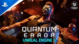 QUANTUM ERROR New Trailer and Gameplay in UNREAL ENGINE 5 | PlayStation 5 Exclusive HD 4K 2023