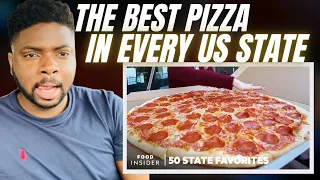 Brit Reacts To THE BEST PIZZA FROM EVERY AMERICAN STATE!