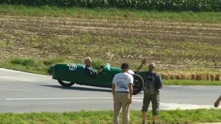 Oldtimer Grand Prix Schwanenstadt 2014 Beiwagen, Kneeler