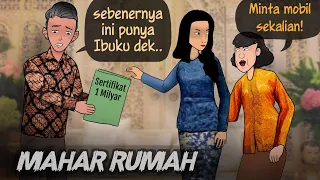 Keluarga Manipulatif - Minta Rumah Untuk Mahar Nikah #HORORMISTERI | Kartun Hantu, Animasi Horror