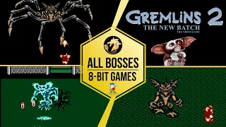 Gremlins 2 - The New Batch – All Bosses / Гремлины 2: Новая партия – Все Боссы | Dendy 8-bit | NES