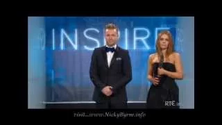 Nicky Byrne & Jenny Green at People of the Year Awards 2014