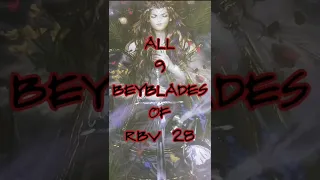 ALL 9 BEYBLADES OF B-196 RANDOM BOOSTER VOL. 28