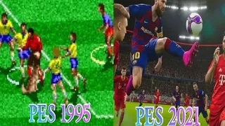 Evolution of PES game [1995-2021]