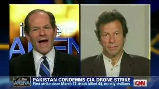 CNN: Imran Khan  'Drone attacks benefits al Qaeda'