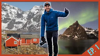 🟢 Buscando AURORAS BOREALES en los IMPRESIONANTES PAISAJES de las ISLAS LOFOTEN | NORUEGA 🇳🇴 4K