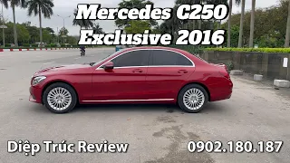 Review và chào bán Mercedes C250 Exclusive 2016