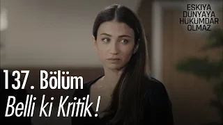 Belli ki kritik! - Eşkıya Dünyaya Hükümdar Olmaz 137. Bölüm