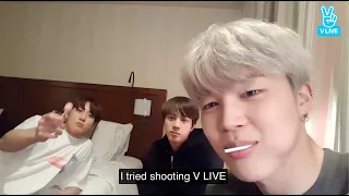 [ENGSUB] BTS Live  Eat Jin Jimin Jungkook