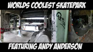 WORLDS COOLEST SKATEPARK Feat. ANDY ANDERSON VANCOUVER TRIP Pt 4. - NKA VIDS -