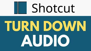 How To Turn Down Audio in Shotcut | Adjusting Audio Levels | Shotcut Tutorial