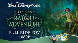 FIRST LOOK! FULL Ride POV: Tiana's Bayou Adventure | Walt Disney World