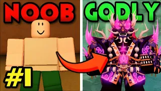 JOURNEY BEGINS! Ep.1 | NOOB TO GODLY! Dungeon Quest Roblox..