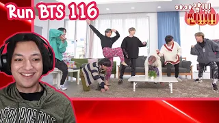 Pass the missions and go HOME 🏠 - RUN BTS 116 Reaction