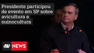 Bolsonaro afirma que regulação agrícola é "desestímulo" e “estado interferindo”