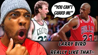 Larry Bird Trash Talking | Schuyler Reacts