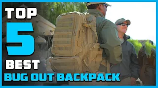 Top 5 Best Bug Out Backpack Review in 2023 - [Military Tactical Backpack]