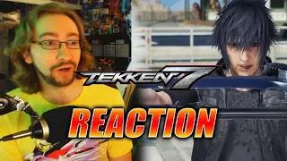 MAX REACTS: Noctis - TEKKEN 7 Gameplay Trailer