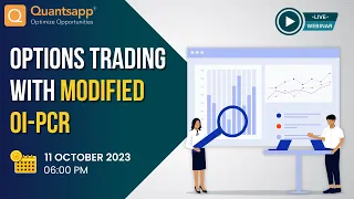 Options Trading with Modified OI-PCR (Hindi)