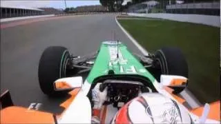 Vitantonio Liuzzi Onboard Canada 2010