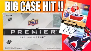 HUGE PULL !! 2021-22 Upper Deck Premier Hockey Hobby Box Opening! 🔥