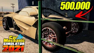 ACHEI UMA McLaren F1 GT no FERRO VELHO! DE 500,000 - CAR MECHANIC SIMULATOR 2021